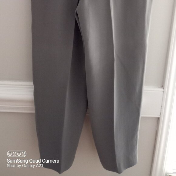 'JOSEPHINE CHAUS' Mid Gray Silk Pant Size 14 NWT - Picture 10 of 11